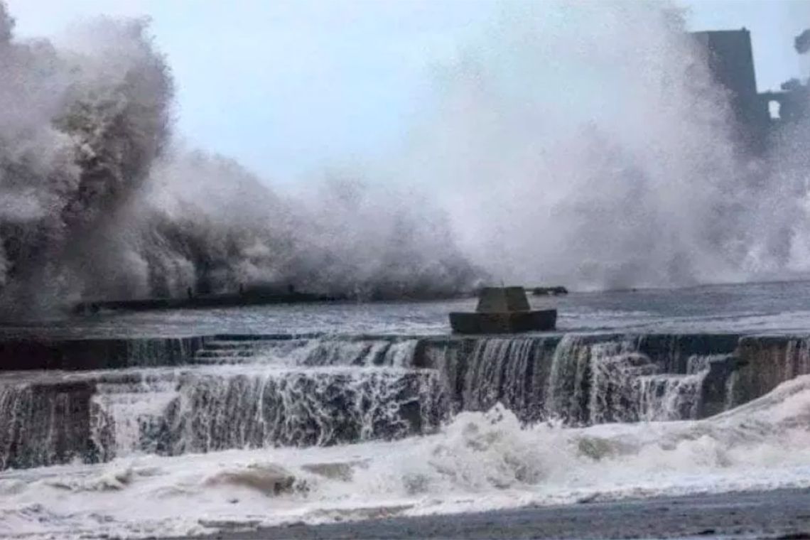 La fuerte tormenta azot&oacute; la zona de N&aacute;poles en los &uacute;ltimos d&iacute;as. Foto: La Repubblica.