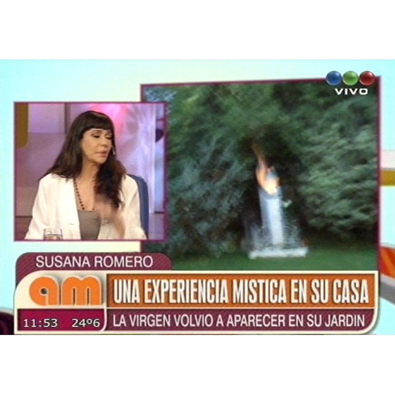 Susana Romero: “La Virgen se me presentó varias veces”