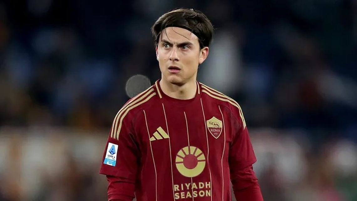 En lo que va de 2026, Dybala jugó apenas seis partidos entre Serie A y Europa League.