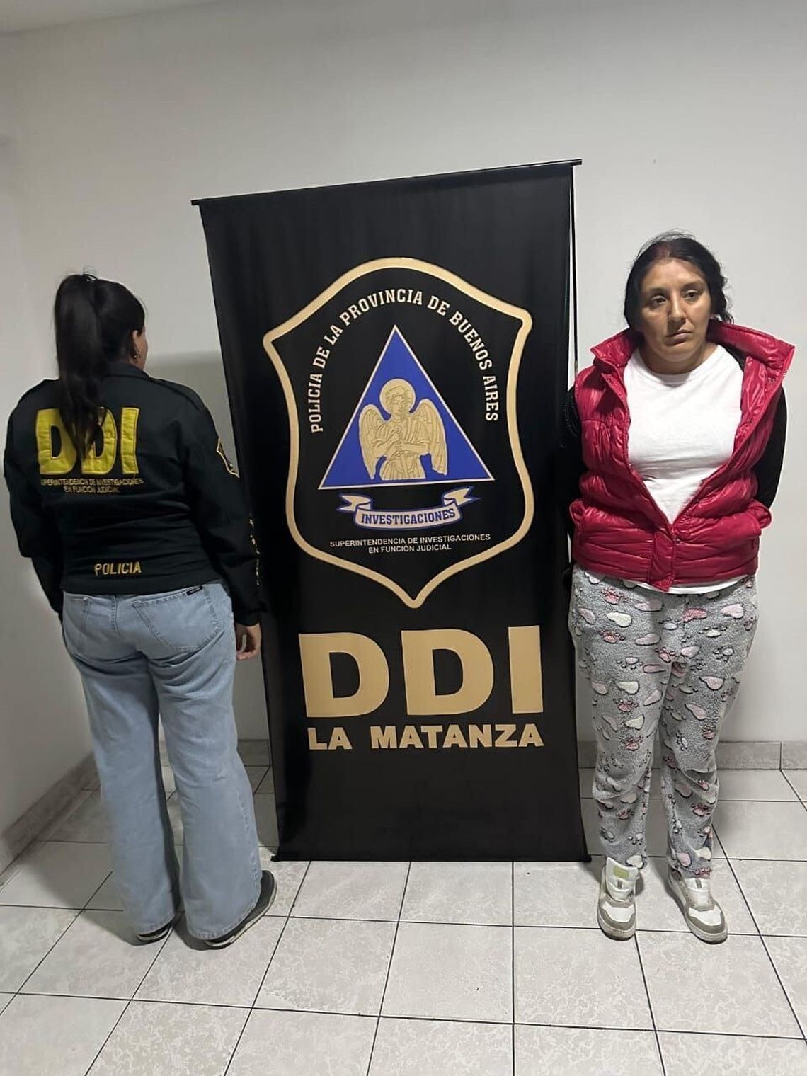 La esposa de Víctor Sotacuro fue detenida en el barrio de La Boca.