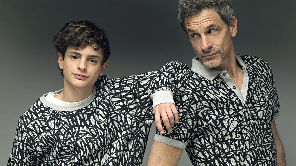 Rafa Ferro y su hijo Lorenzo, protagonista de 