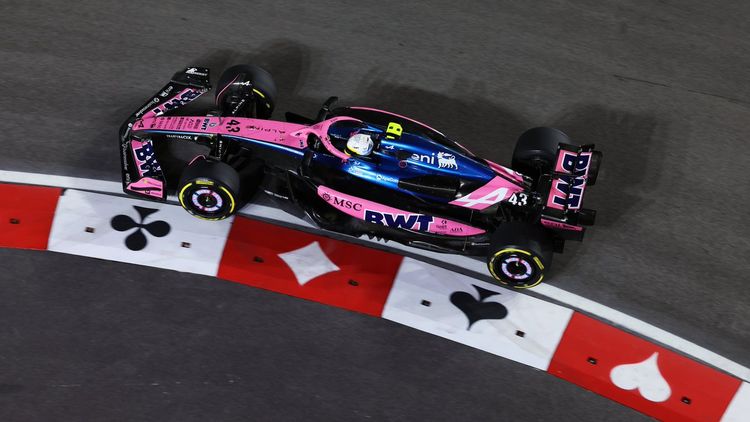 Colapinto tuvo una sólida actuación durante gran parte de la sesión, donde giró la mayoría del tiempo con gomas medias.