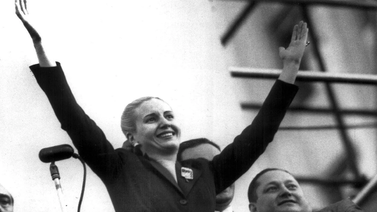 Eva Perón homenajeada por Marcela Pagano en el 72ª aniversario de su paso a la inmortalidad