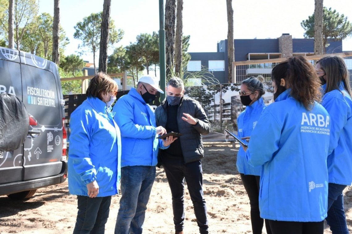 El operativo de ARBA detectó gran cantidad de construcciones sin declarar en la zona de Pinamar.