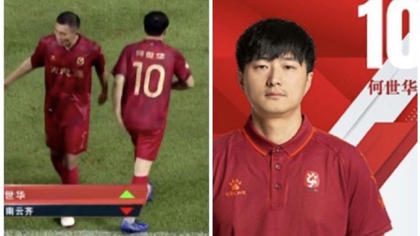 China: empresario compra un club y obliga al DT a incluir a su hijo de 126 kilos.