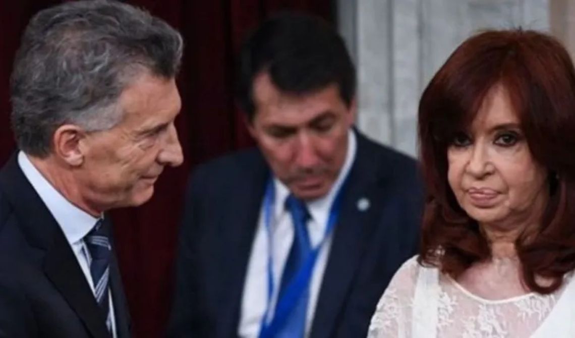 Archivo -2019 - Mauricio Macri y Cristina Kirchner