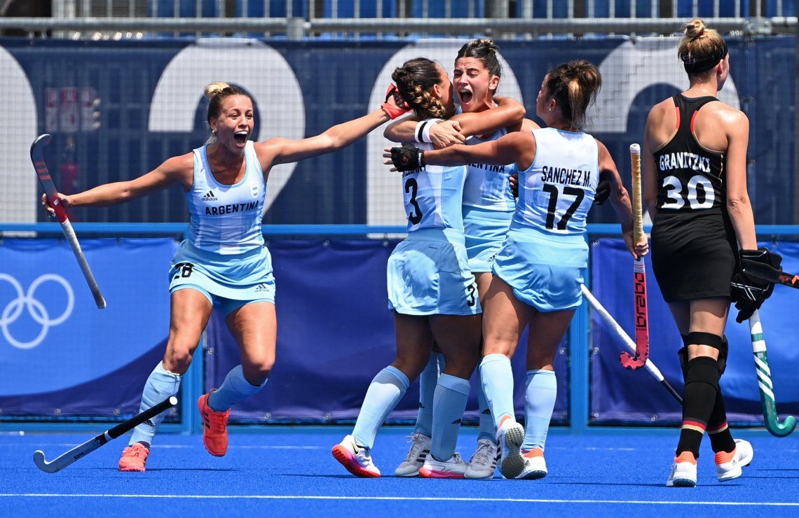 Juegos Olímpicos Tokio 2020: el triunfo de Las Leonas ante Alemania en imágenes