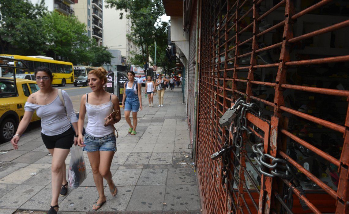 Cada día más locales vacíos en la Ciudad de Buenos Aires