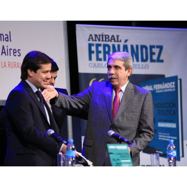 Aníbalpresentó su libro Conducción Política: Así hablaba Juan Perón. Foto:NA