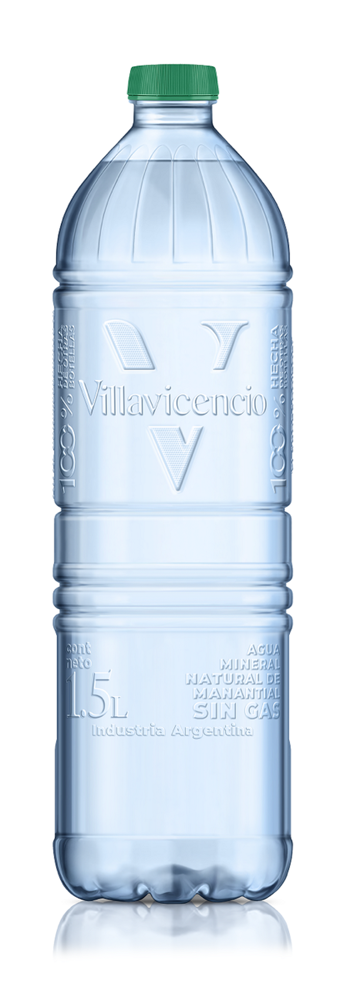 Villavicencio presenta la primera botella hecha 100% de otras botellas