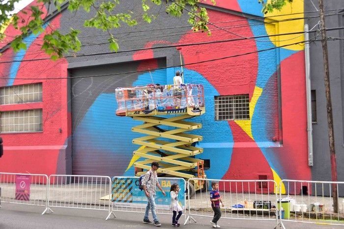 Un festival de color que busca redefinir los barrios