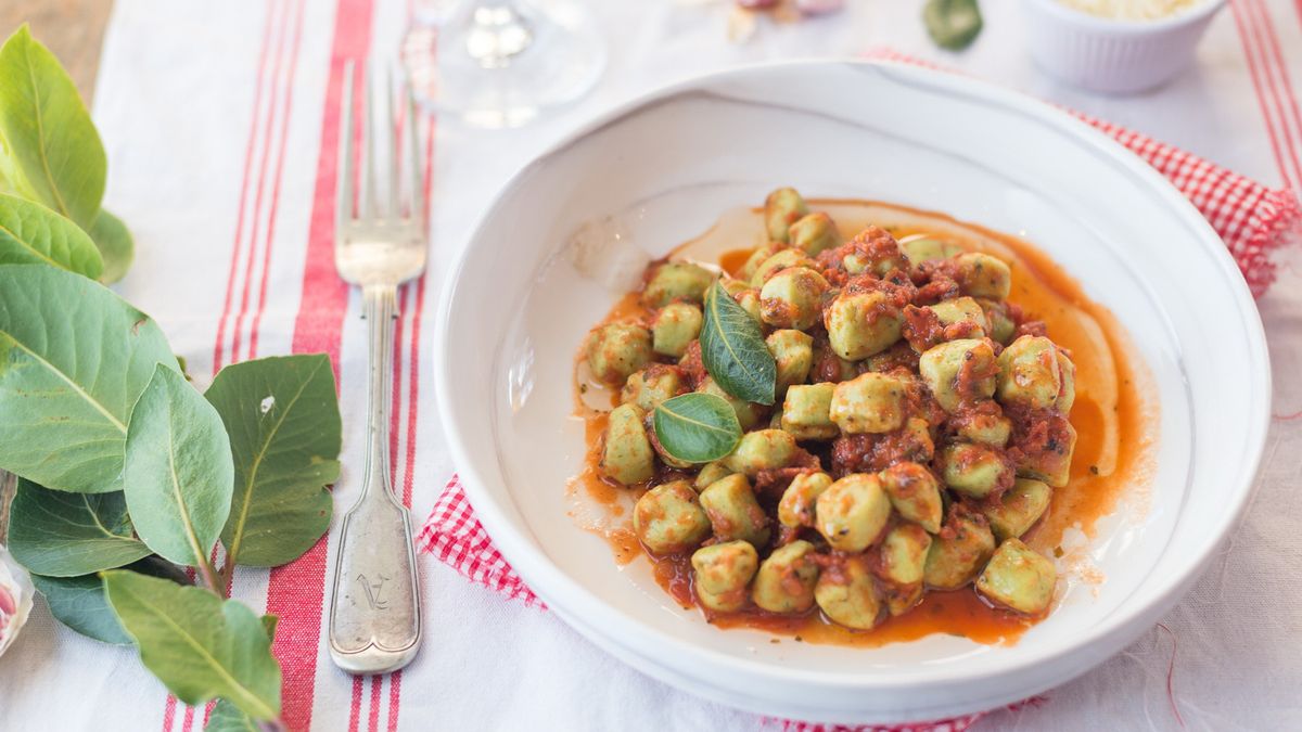 Receta de ñoquis y focaccia