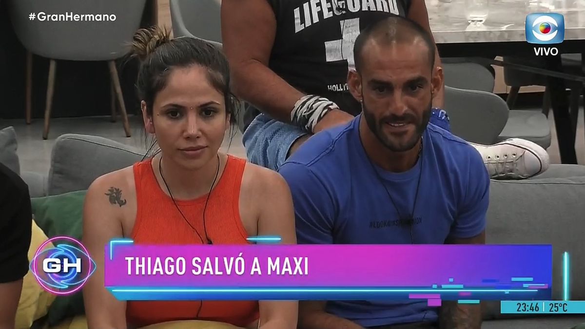 Gran Hermano Thiago Salvó A Maxi Y Dejó A Romina En Placa