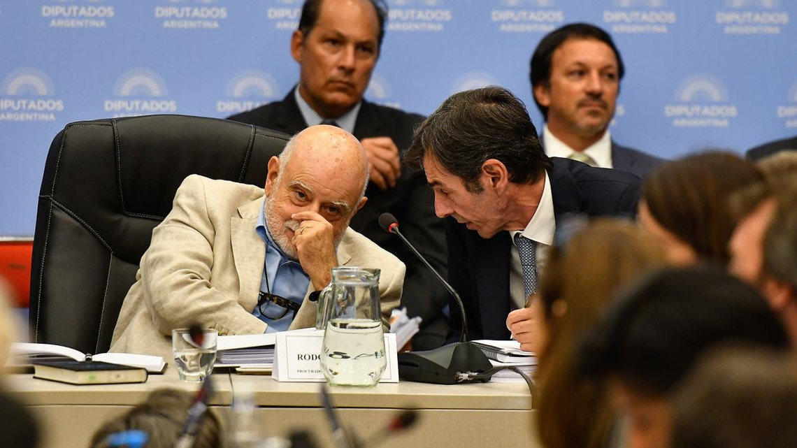 Barra y Chirillo, en Diputados. 