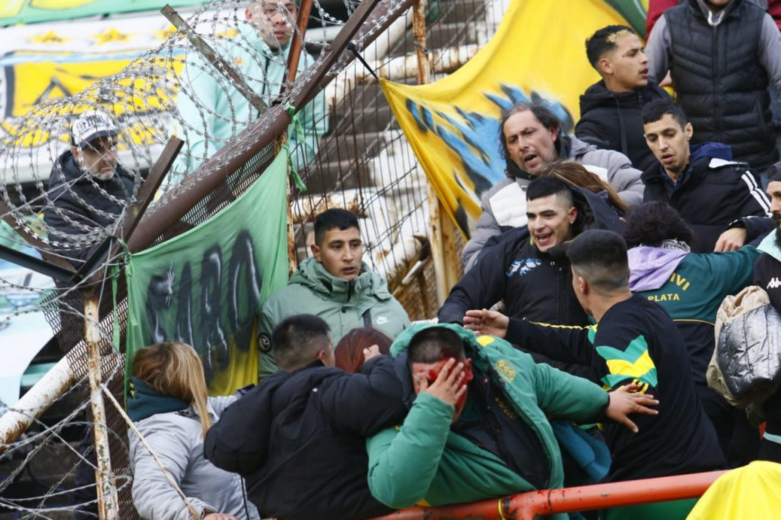 Una imagen lamentable.