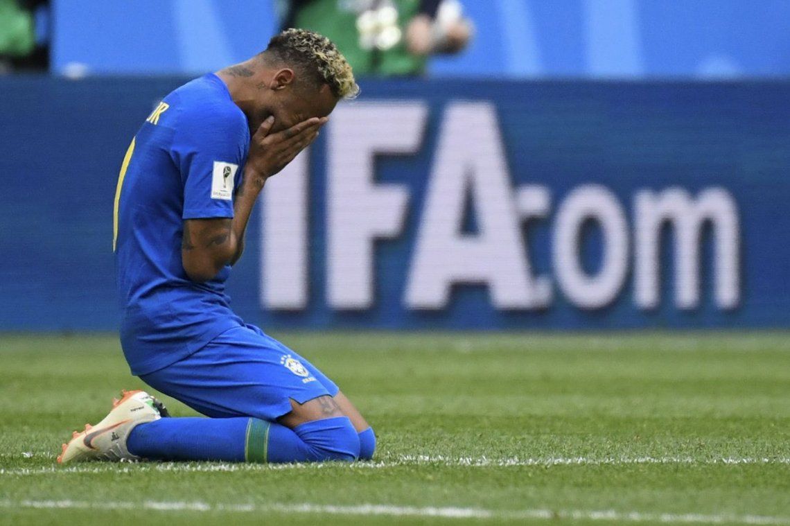 La carta de Neymar para sus amigos en la final del Mundial