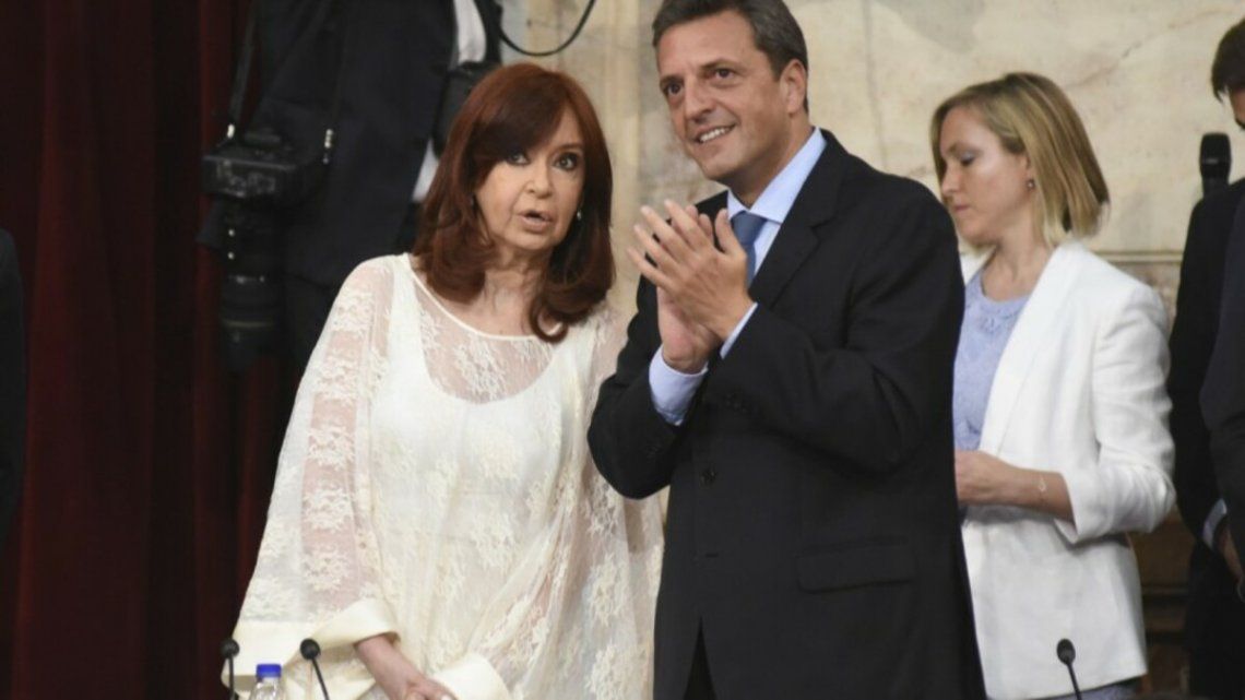 Cristina Kirchner y Sergio Massa decidieron que no haya aumentos de dietas en el Congreso