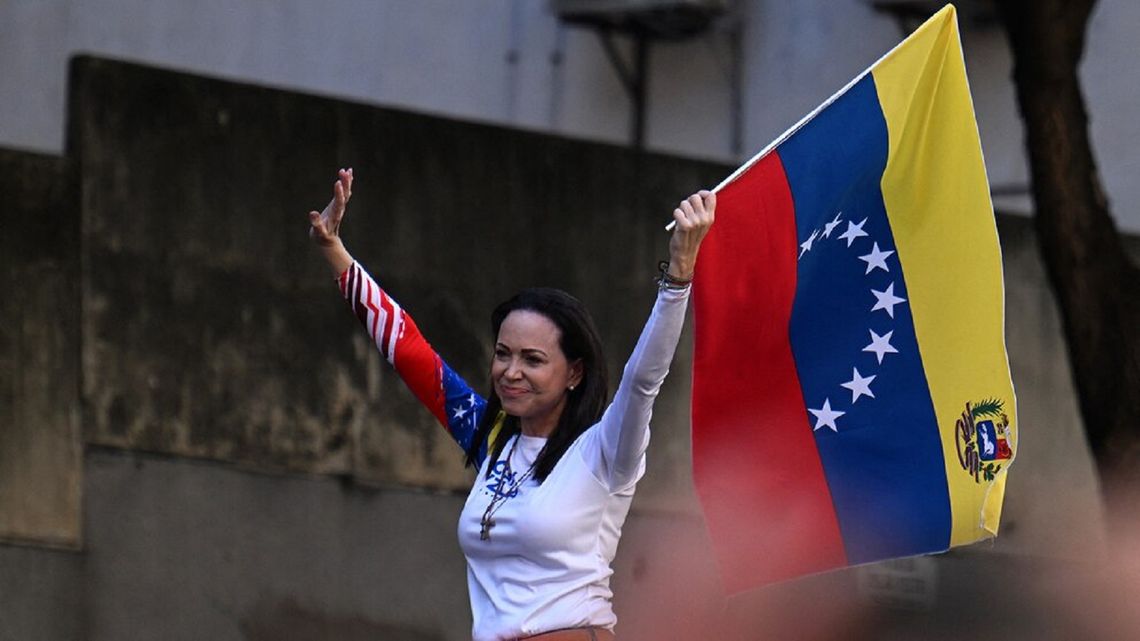María Corina Machado, principal líder opositora del chavismo en Venezuela. María Corina Machado, principal líder opositora del chavismo en Venezuela.