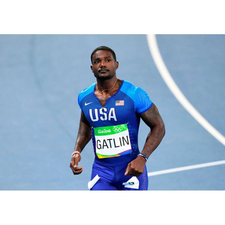 Justin Gatlin, el odiado del atletismo en la noche de Usain Bolt