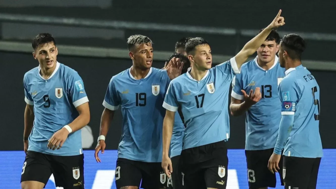 Uruguay buscará bajar a Inglaterra en el Mundial Sub-20.