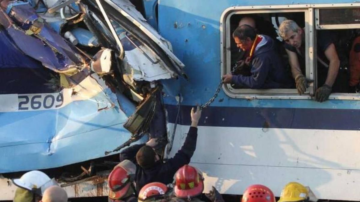 Choque de trenes en Castelar así quedó la formación por dentro