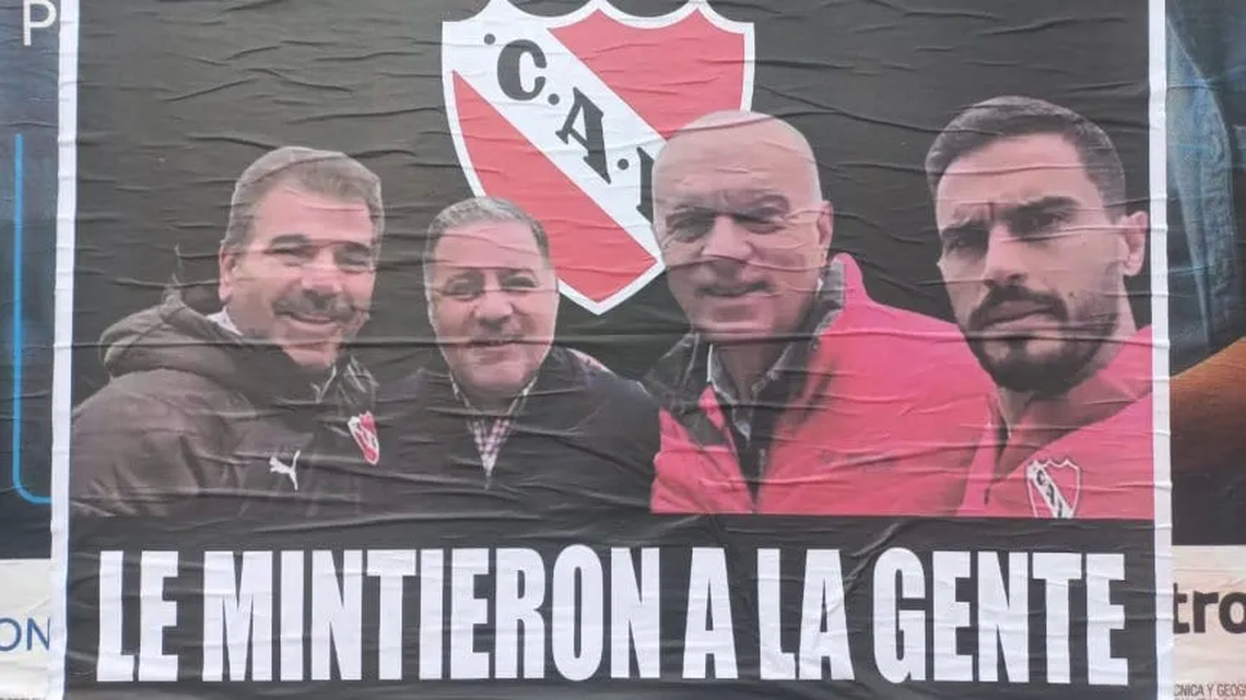 El nuevo mensaje a la dirigencia de Independiente.