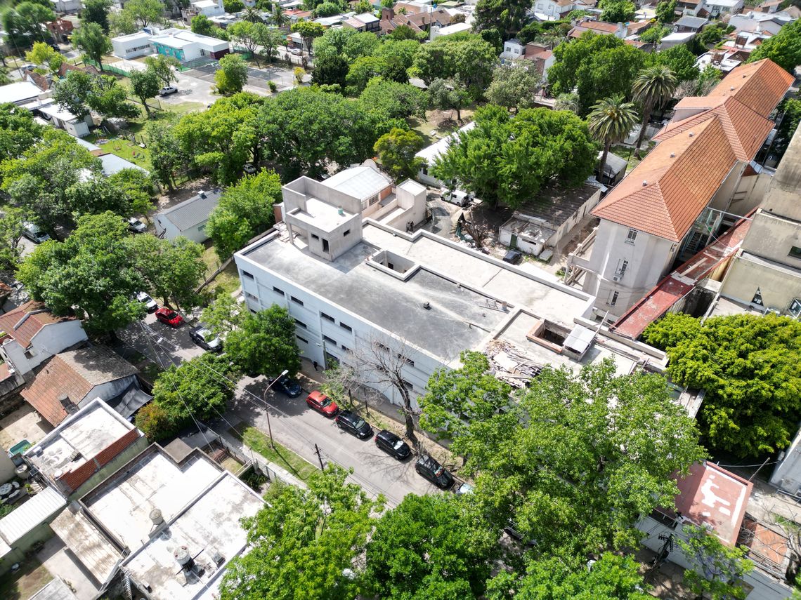 Avanzan las obras del nuevo pabellón de pediatría del Hospital Iriarte de Quilmes