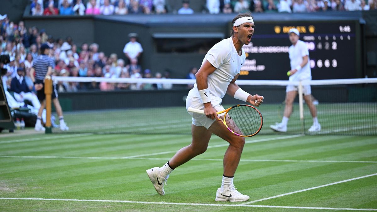 Wimbledon Nadal le ganó a Van De Zandschulp y avanzó a cuartos