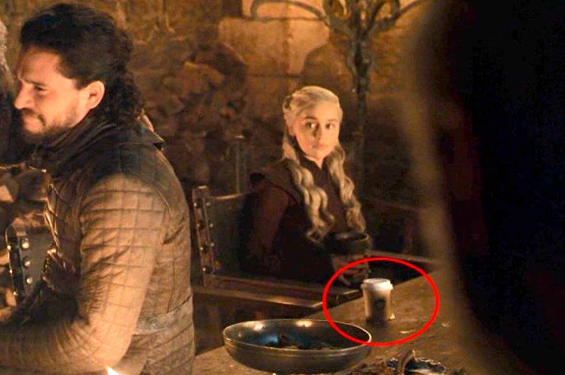 Insólito error: apareció un vaso de Starbucks en el capítulo de Game Of Thrones