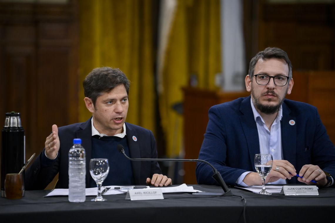 Kicillof y Cuattromo acordaron leasing para compra de bienes de capital en 19 municipios