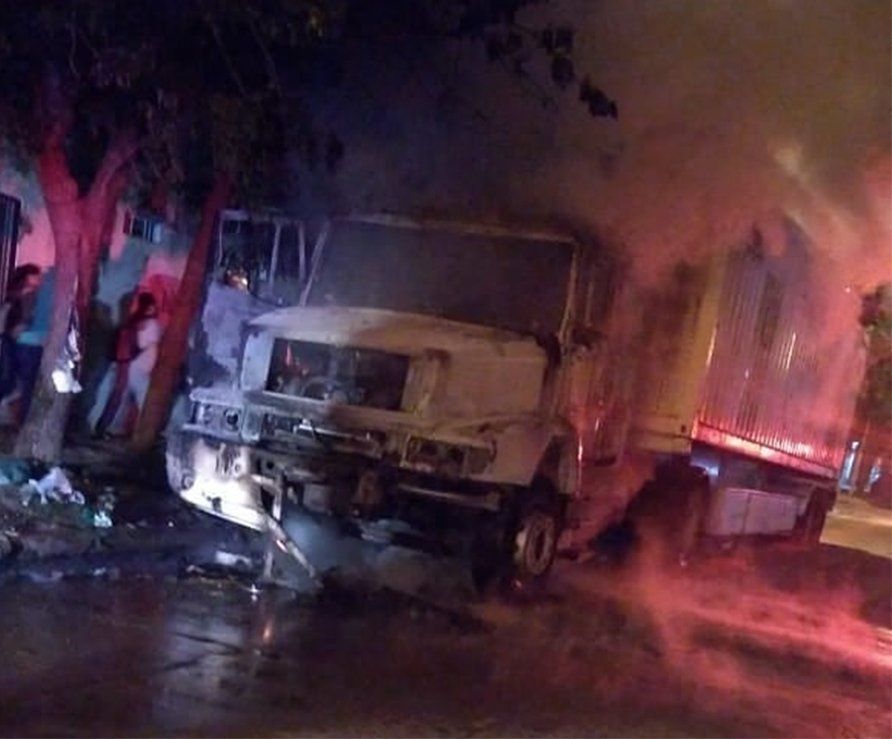 Quilmes: investigan el incendio de un Hospital Móvil