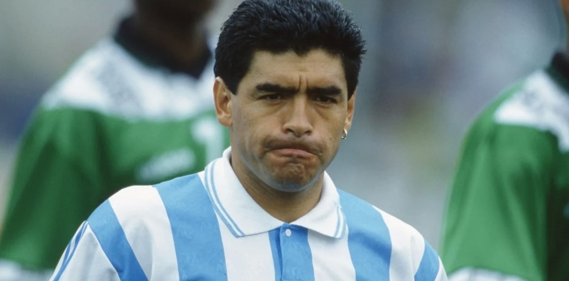 Diego Maradona en el Mundial 1994