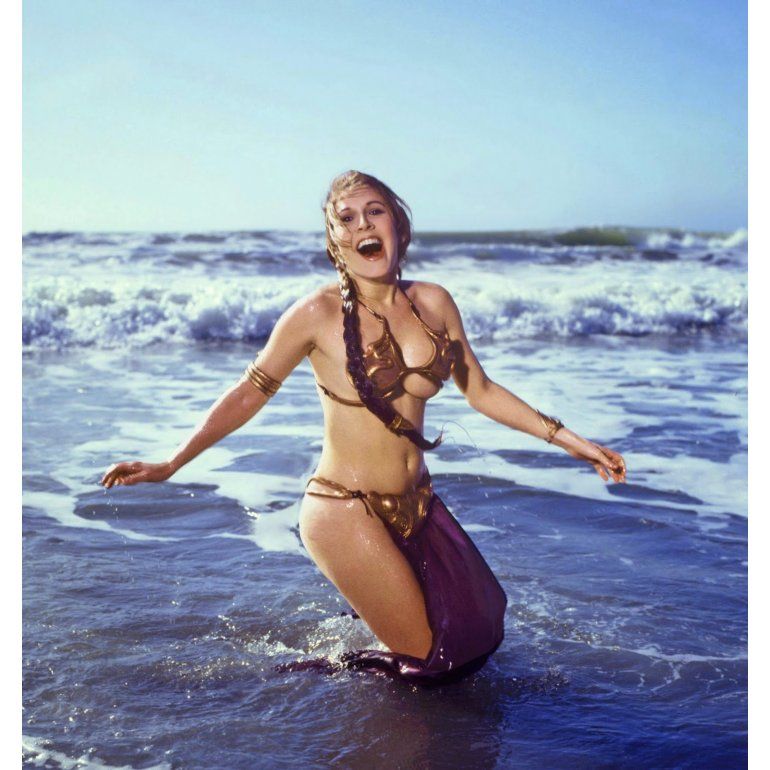 Galería | Diez fotos emblemáticas de Carrie Fisher como Leia
