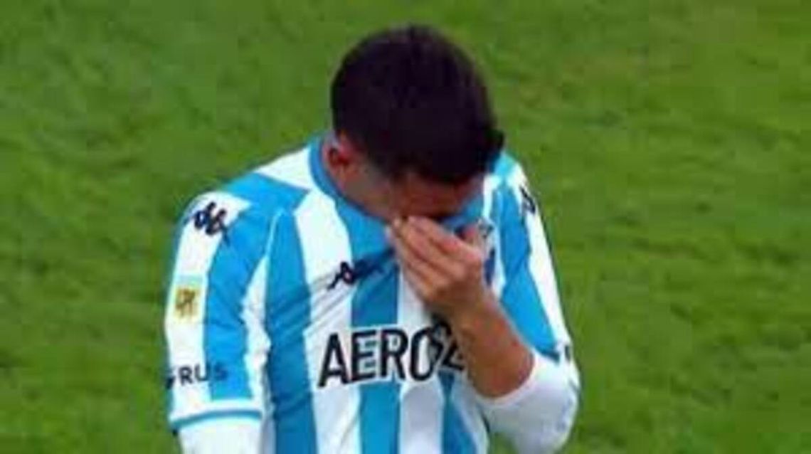 Matías Rojas sintió dolor en la zona de la lesión ante Boca.