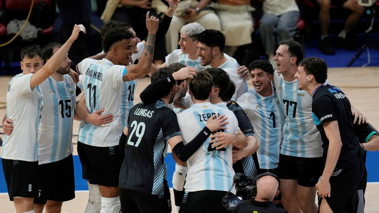 Festejo argentino en Filipinas.