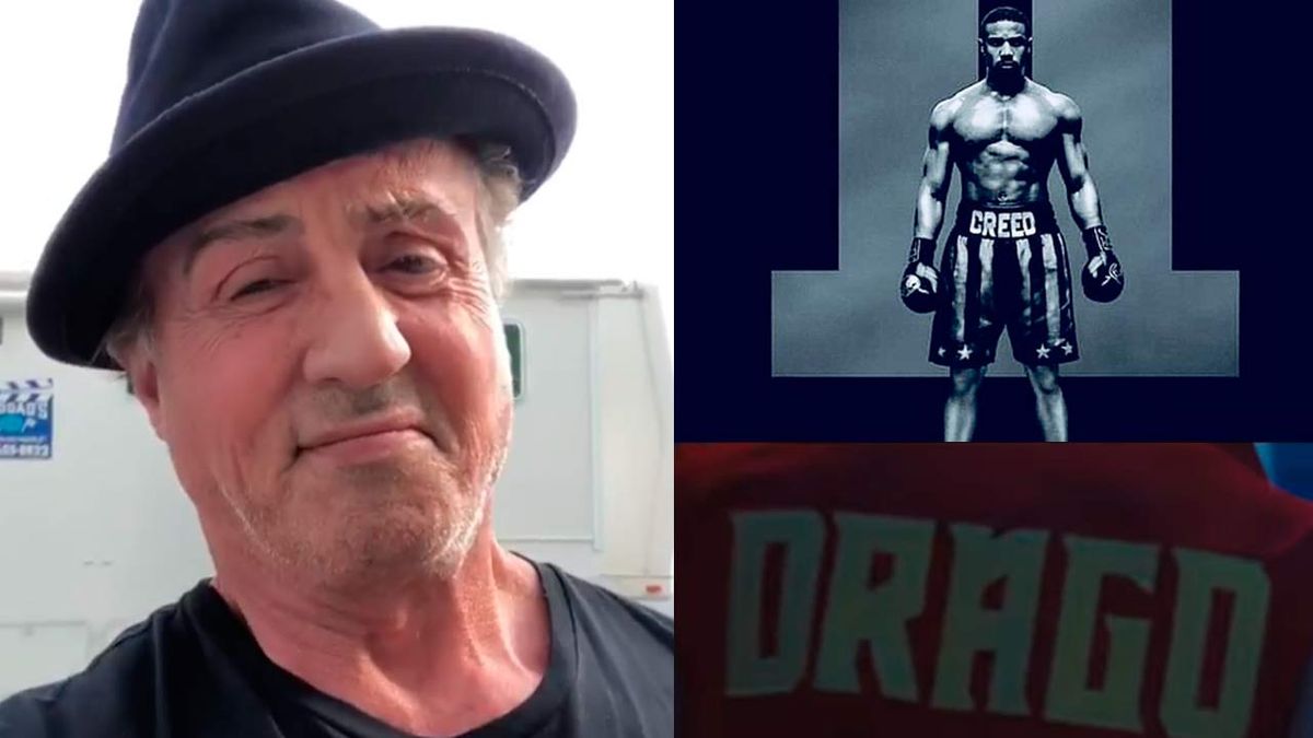 Stallone presentó el tráiler de Creed 2 con el regreso de Drago