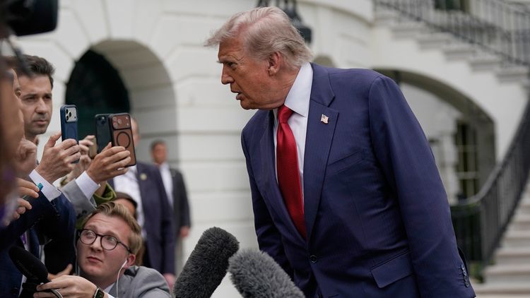El presidente de Estados Unidos, Donald Trump, volvió a amenazar a Irán.