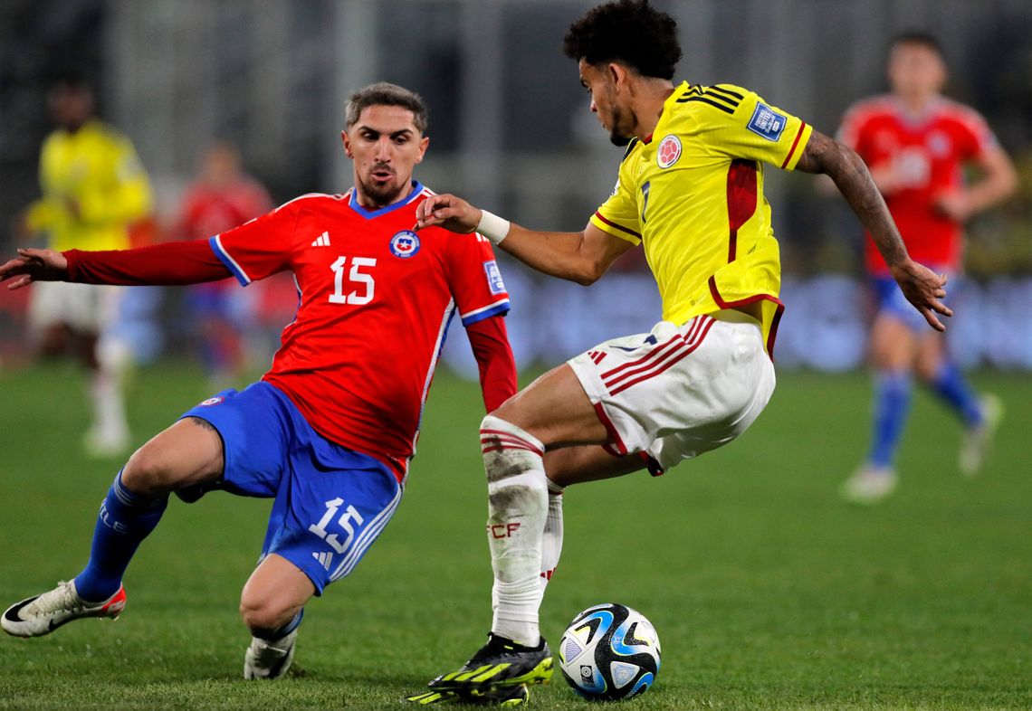 Chile y Colombia igualaron sin goles
