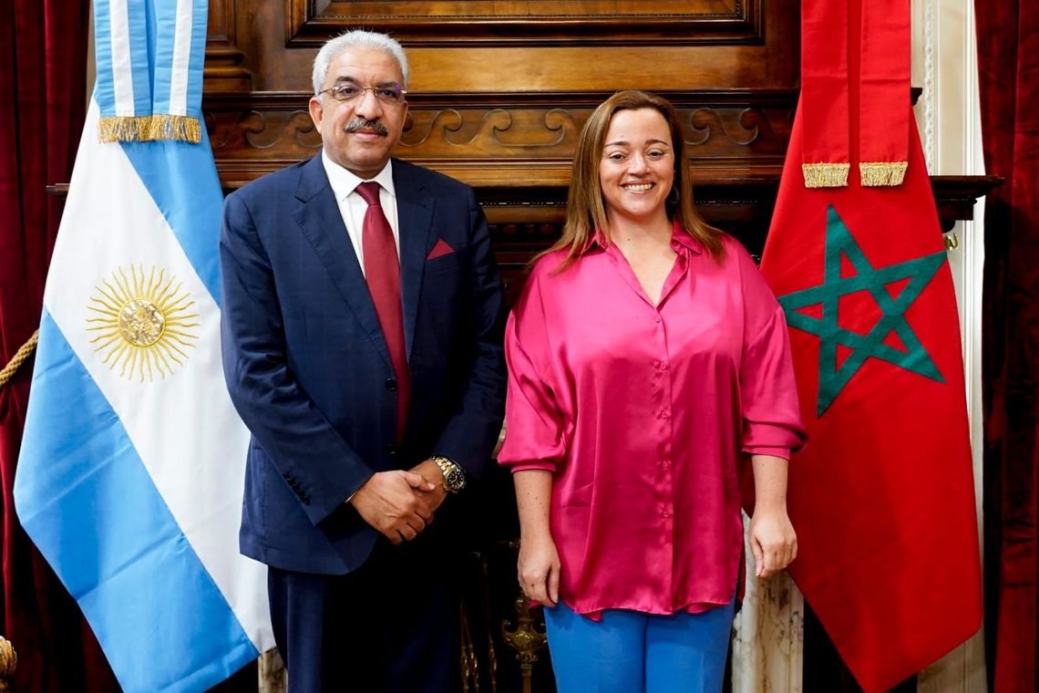 Diputados: Cecilia Moreau recibió a funcionario de Marruecos.