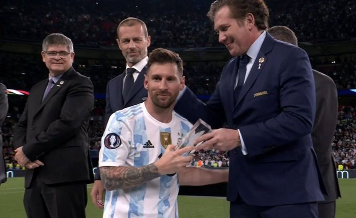 Lionel Messi Fue Elegido El Mejor Jugador De La Finalissima 4008