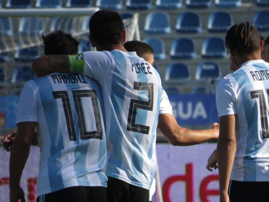 Argentina-Colombia Sub20: el gol de tiro libre de Julián Álvarez en el Sudamericano juvenil