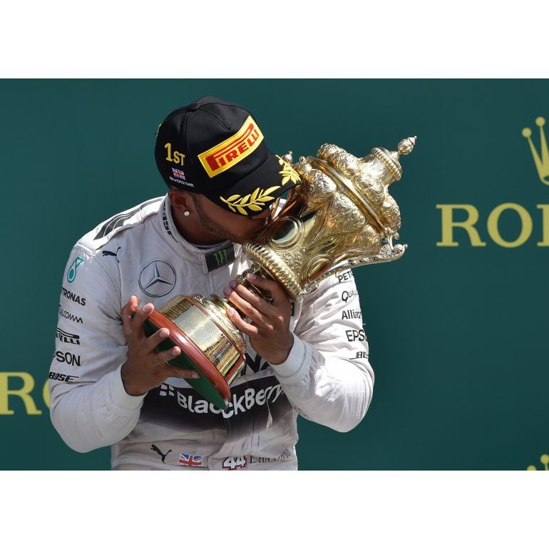 Fórmula 1: Hamilton ganó el Gran Premio de Inglaterra