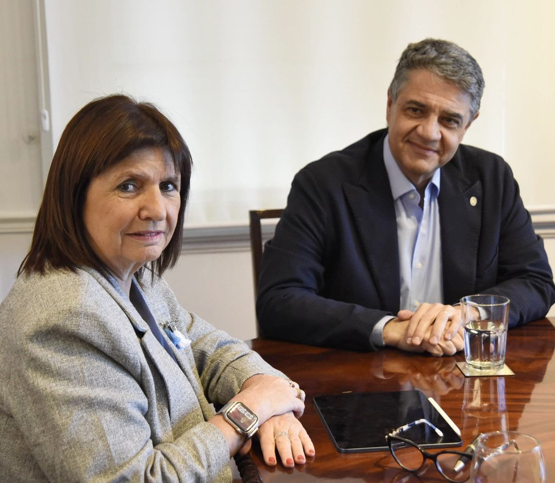 Patricia Bullrich y Jorge Macri