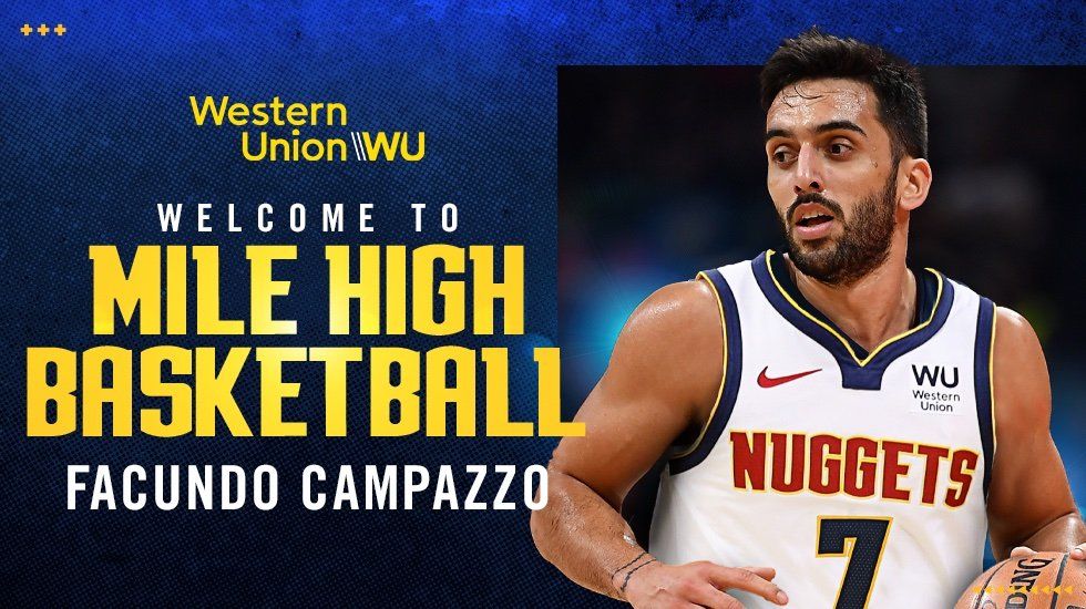 Denver Nuggets le dio la bienvenida a la NBA a Campazzo
