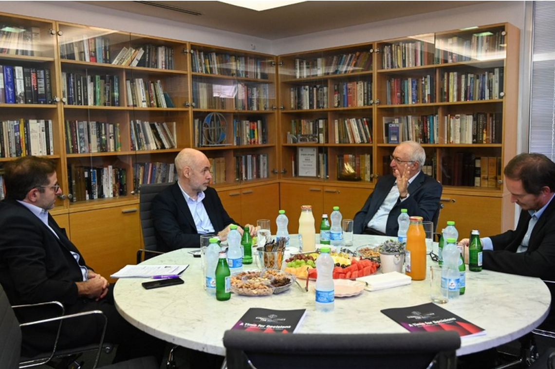 Rodríguez Larreta y un encuentro con dirigentes que bajaron la inflación de Israel.