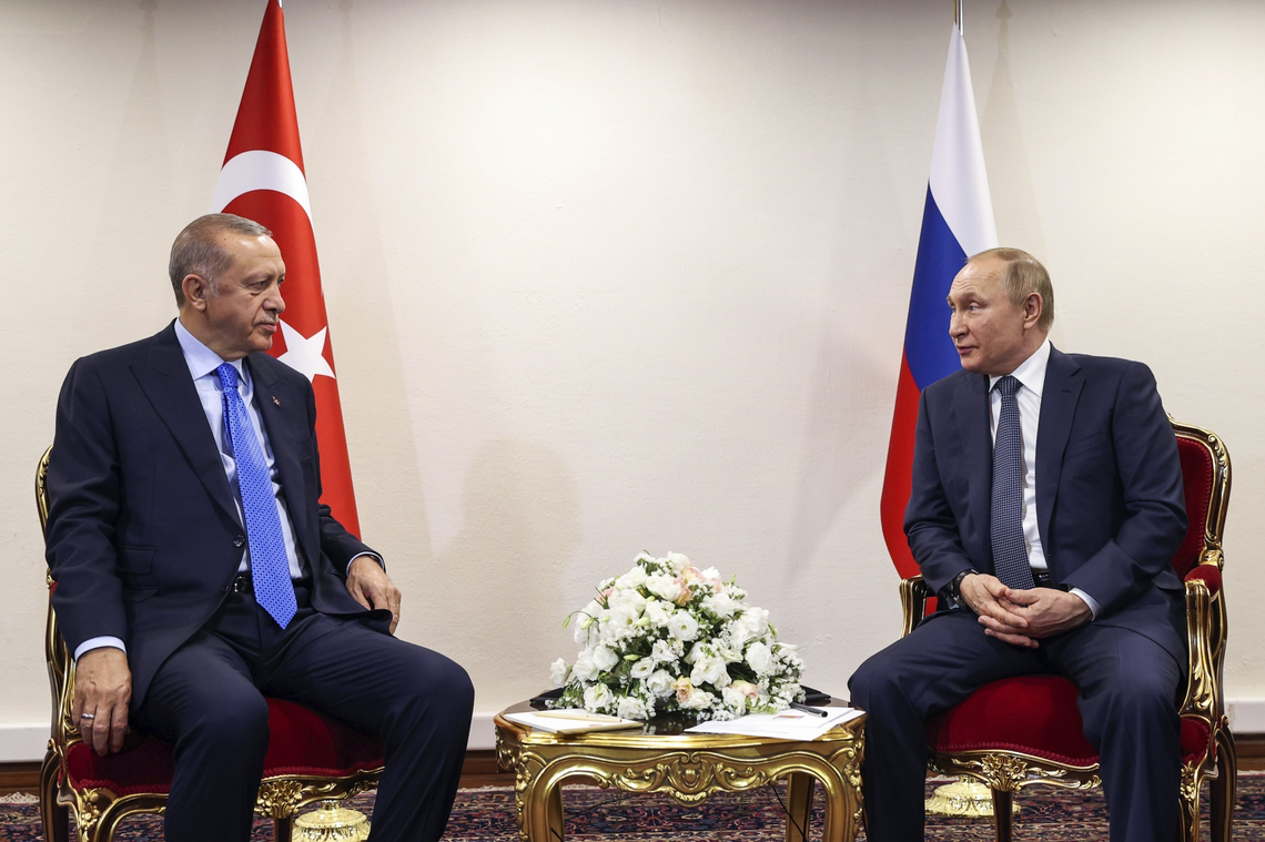 Putin le aseguró a Erdogan que su Gobierno está dispuesto a encarar un diálogo de paz. Foto: Archivo.