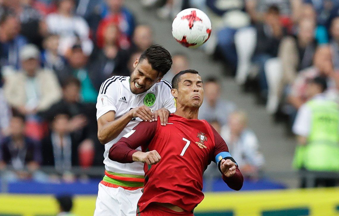 En el final, México le ahogó el debut con triunfo al Portugal de Cristiano
