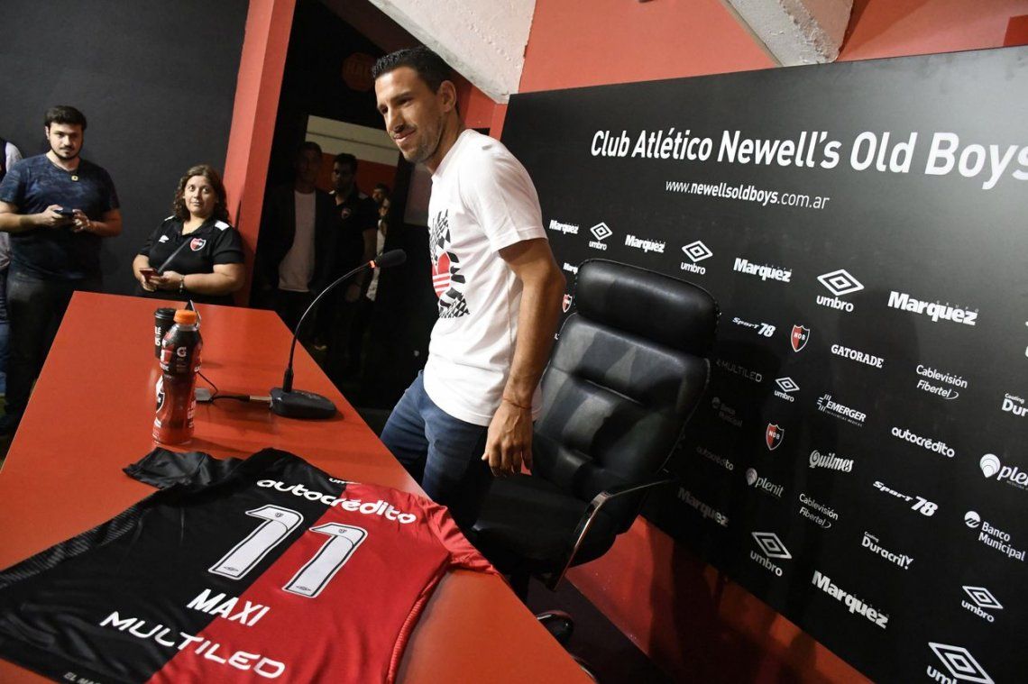 Maxi Rodríguez sobre su nuevo regreso Newells: Fue una decisión más del corazón, del sentimiento que tengo por el club