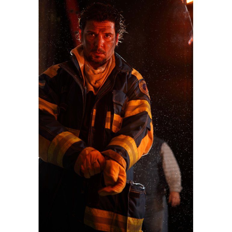 Pepe Monje, nuevo bombero voluntario en el Cuartel de La Boca