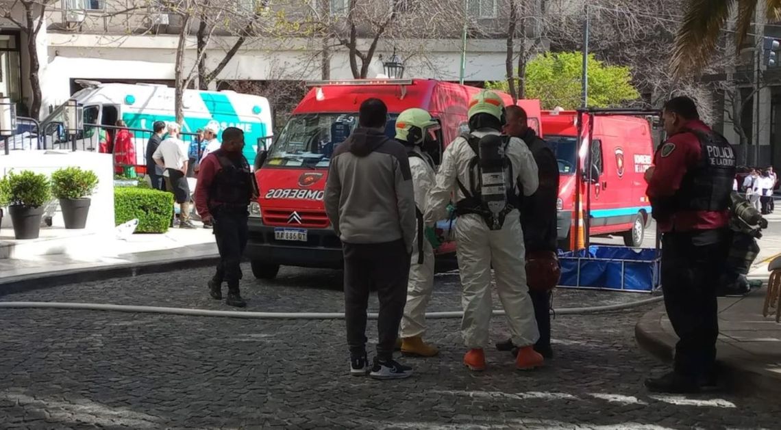 Al lugar acudieron siete ambulancias del SAME